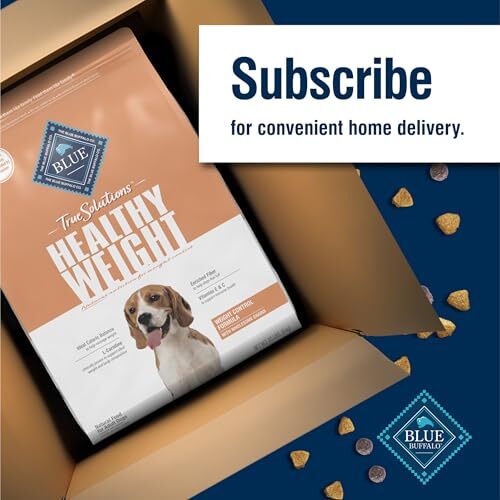 BLUE True Solutions Healthy Weight Dry Dog Food 4lb Chicken Natural Ingredients