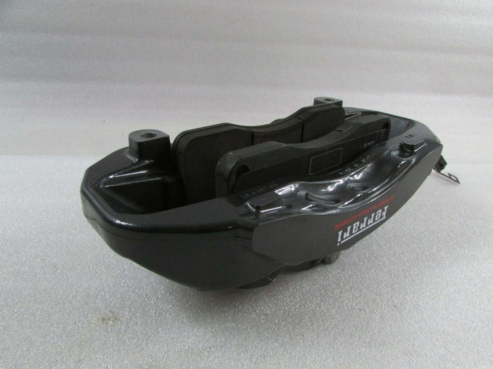 Ferrari California T, LF, Front Black Brake Caliper, CCM Style,Used, P/N 297302
