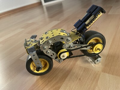Meccano Model Motorrad Eigenbau