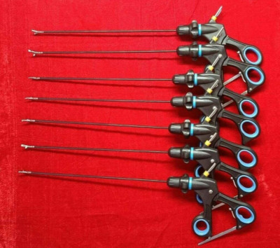 7pc Laparoscopic Grasping Forceps 3mmx330mm Endoscopy Surgical instruments