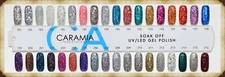 CARAMIA Gel Polsih & Nail Lacquer Matching Duo 0.5oz (#201- #288) - Pick Any 