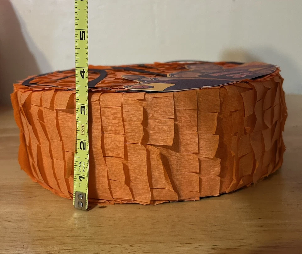 Pequeña fiesta de baloncesto Piñata GSW Warriors Steph Curry #30 (10” x 10” x 3,5”) Foto 4 de 4