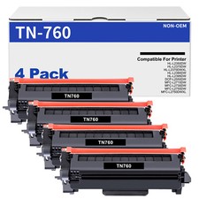 TN760 TN730 Toner Black Compatible for Brother HL-L2390DW HL-L2395DW DCP-L2550DW