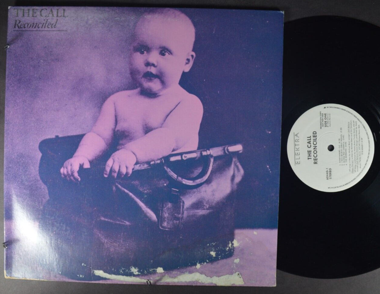 THE CALL Reconciled ROCK LP ELEKTRA WHITE LABEL PROMO 1986