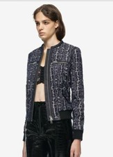 New Self Portrait Denmi Bomber Jacket Size L