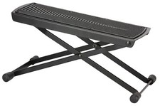 Heavy Duty Classical Guitar Foot Stool Stand Rest Pedal Adjustable Collapsible