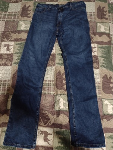 Mark Men's Straight Fit Blue Jeans Size 