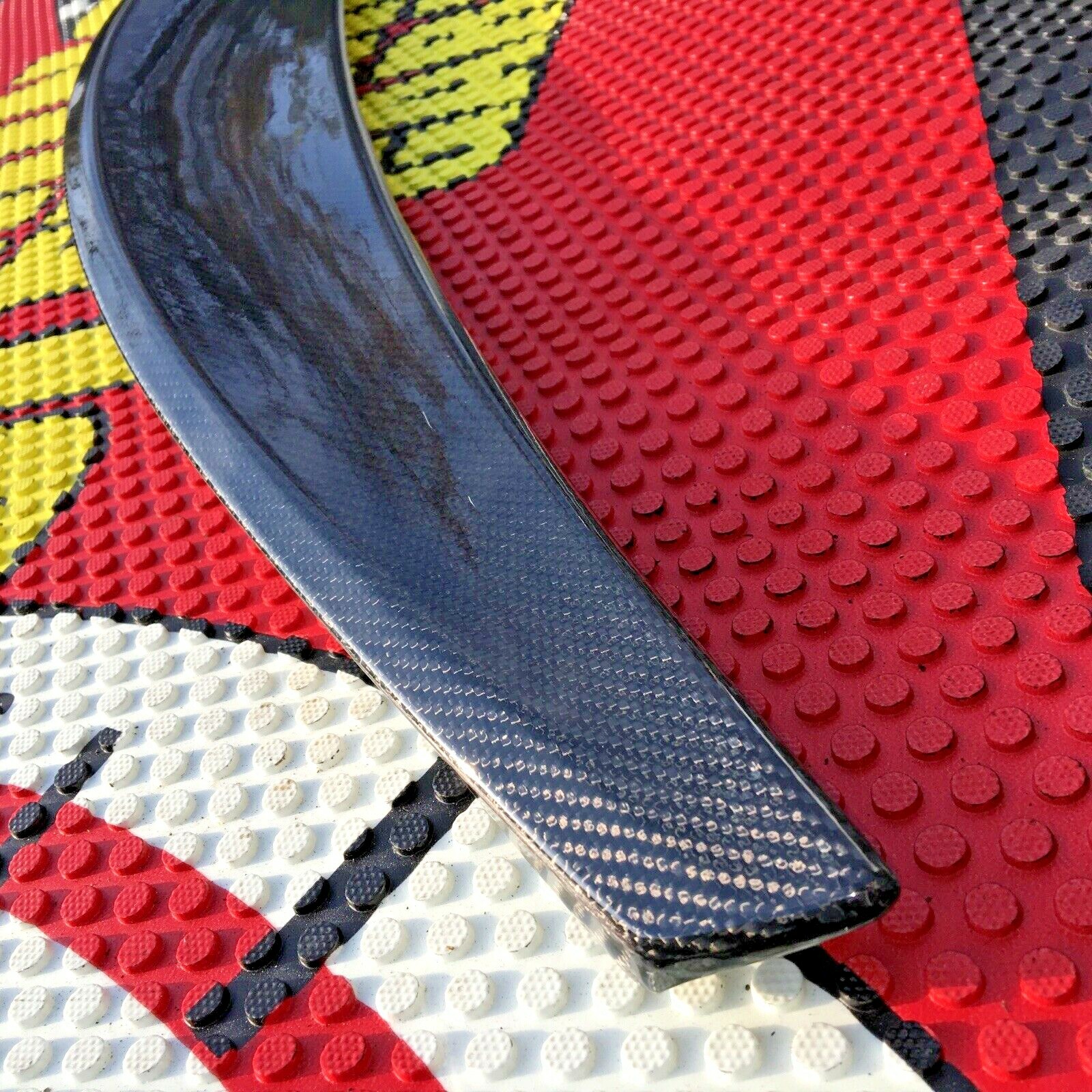 Carbon Fiber Rear Spoiler Flat Trunk Maserati Grand Turismo 2007-2014