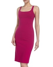 $368 NWT DVF BRIDGET Fuschia Jewel Sleeveless Dress sz 6
