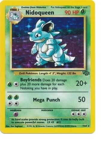 Rare Holo (shiny) Jungle Pokemon cards All 16 Out of Print! - Picture 8 of 17