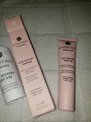 GLOSSYBOX SKINCARE EYE BOOST CREAM 0.5  OZ