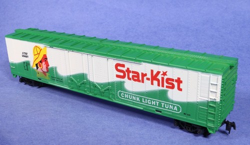 Tyco Scala HO STARKIST CHUNK LIGHT TONNO Pubblicità Reefer Boxcar 25007 - Foto 5 di 9