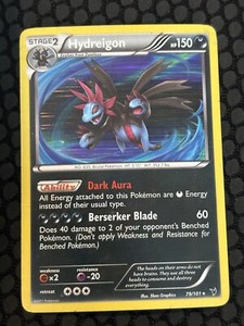 Pokémon TCG Hydreigon Noble Victories 79/101 Holo Holo Rare