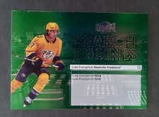 2024-25 Skybox Metal Universe Luke Evangelista Search Engines Insert #ST-13 Mint