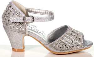 silver shoes size 10