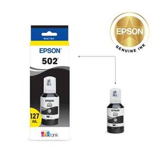 Genuine EPSON 502 EcoTank Ink Bottle Ultra-high Capacity Black or Tri-Color T502