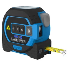 3 In 1 Laser Tape Measure Laser Distance Measuring Rangefinder Infrared Tool