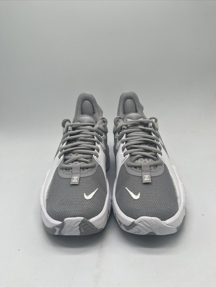 Nike PG 5 TB 2021 Wolf Gray Basketball Shoes DA7758-002 Men's Size