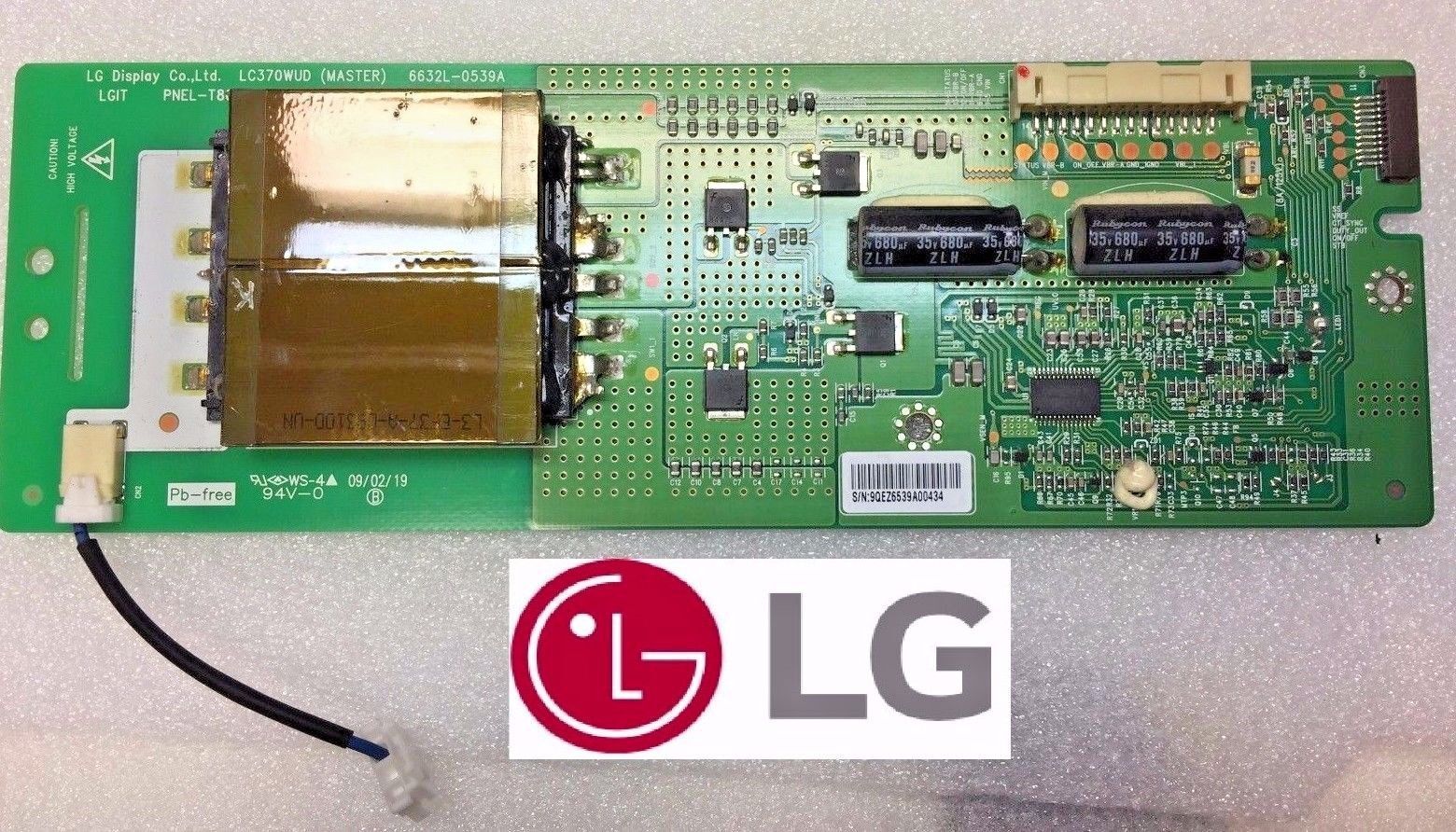 problem italic erection LG TV 37lh7030 Inverter Master Lc370wud 632l-0539a Pnel-t807a for sale  online | eBay