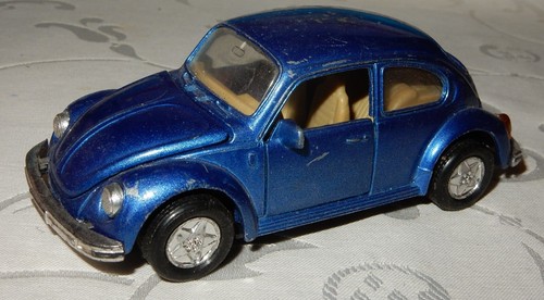 VINTAGE WELLY TOYS VOLKSWAGEN VW BEETLE No 9049 DIE CAST MODEL EXCELLENT PLUS
