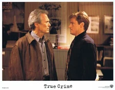 TRUE CRIME Original US Lobby card 4 Clint Eastwood Isaiah Washington