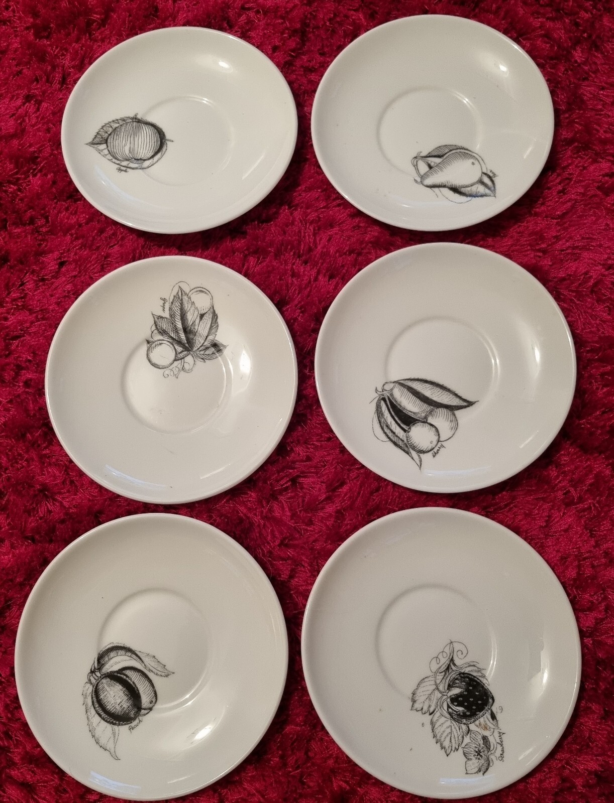 Wedgwood Susie Cooper Design Black Fruits Tea Set 20 pcs; eBay