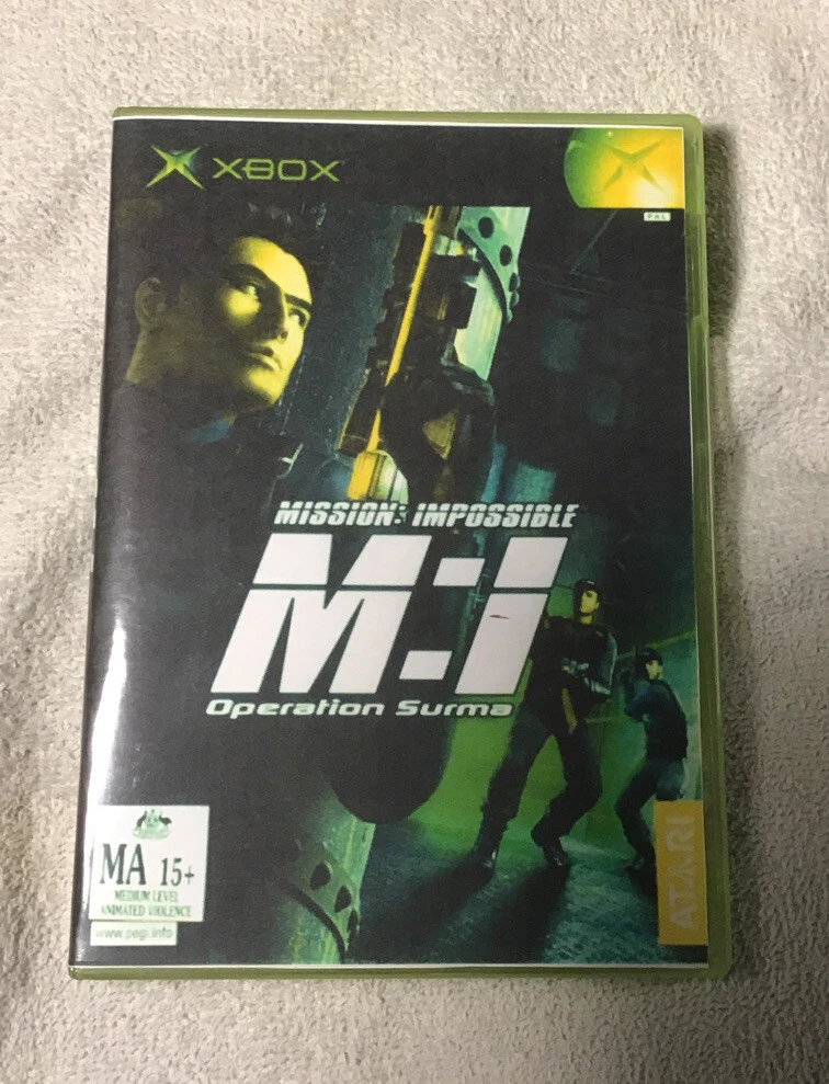 Jeu Mission Impossible Sur Xbox Première Génération - Complet Et En Très Bon état