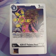 Digimon CCG Digital Hazard ADR-07 Palates Head EX2-051