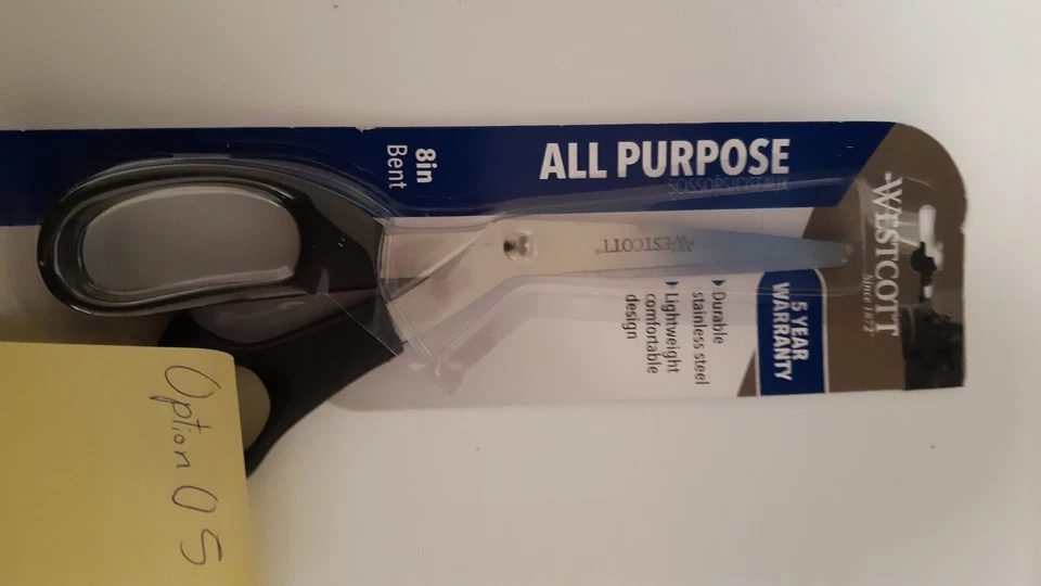 New  Westcott 8" All Purpose Stainless Steel Shear Scissors - Image 2 of 2