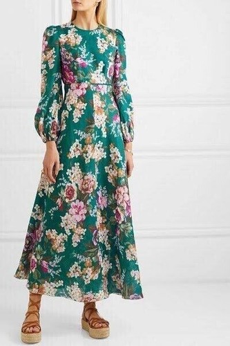 Zimmermann Allia High Neck Dress - Size 0 / AU 8 / US 4