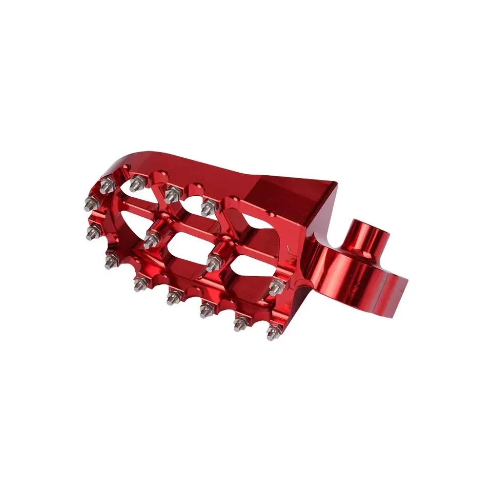 Red Footrest Foot Pegs For Gas Gas EC 50 125 200 250 300 400 450 515 1997-2015 - Изображение 4 из 4