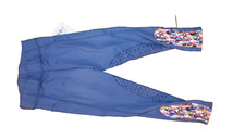 Ovation Child Aerowick Tight KP Equestrian Riding Pants Dutch Blue SZ PSML