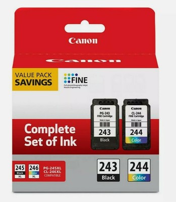 Genuine Canon Pixma Ink Cartridges PG-243 CL-244 Original MG2522 TS3122 TS4520 783629325494 | eBay