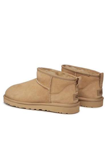 UGG Classic Ultra Mini 1137391-MDSD Men's Mustard Seed Suede Ankle Boots BU144 - Picture 29 of 30