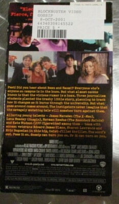 Gossip (VHS 2000) | eBay