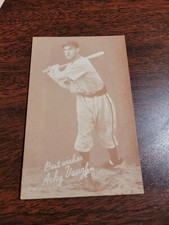 1939-46 Exhibit Salutation Baseball Card Best Wishes Arky Vaughn VG/EX