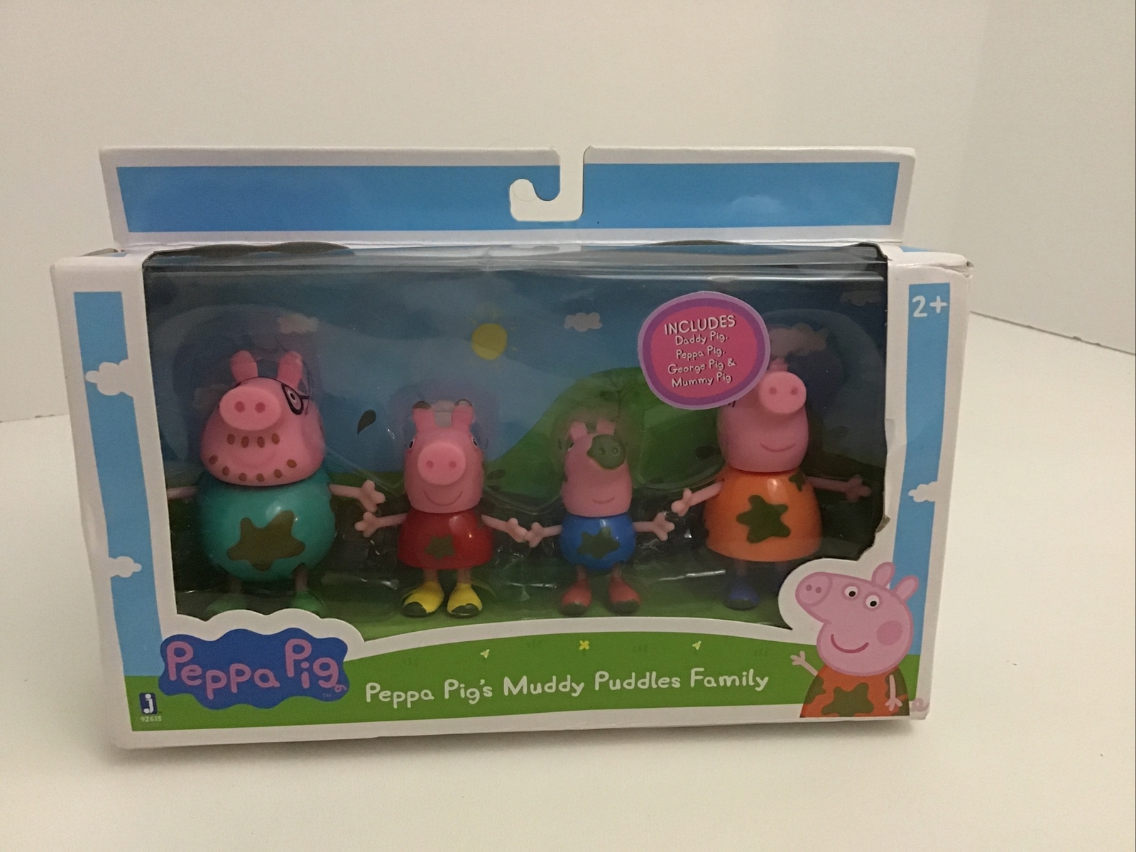 peppa pig jumping in muddy puddles toy