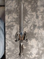 Darkness Dagger 17' Stainless Steel Cosplay LARP with Sheath In Box