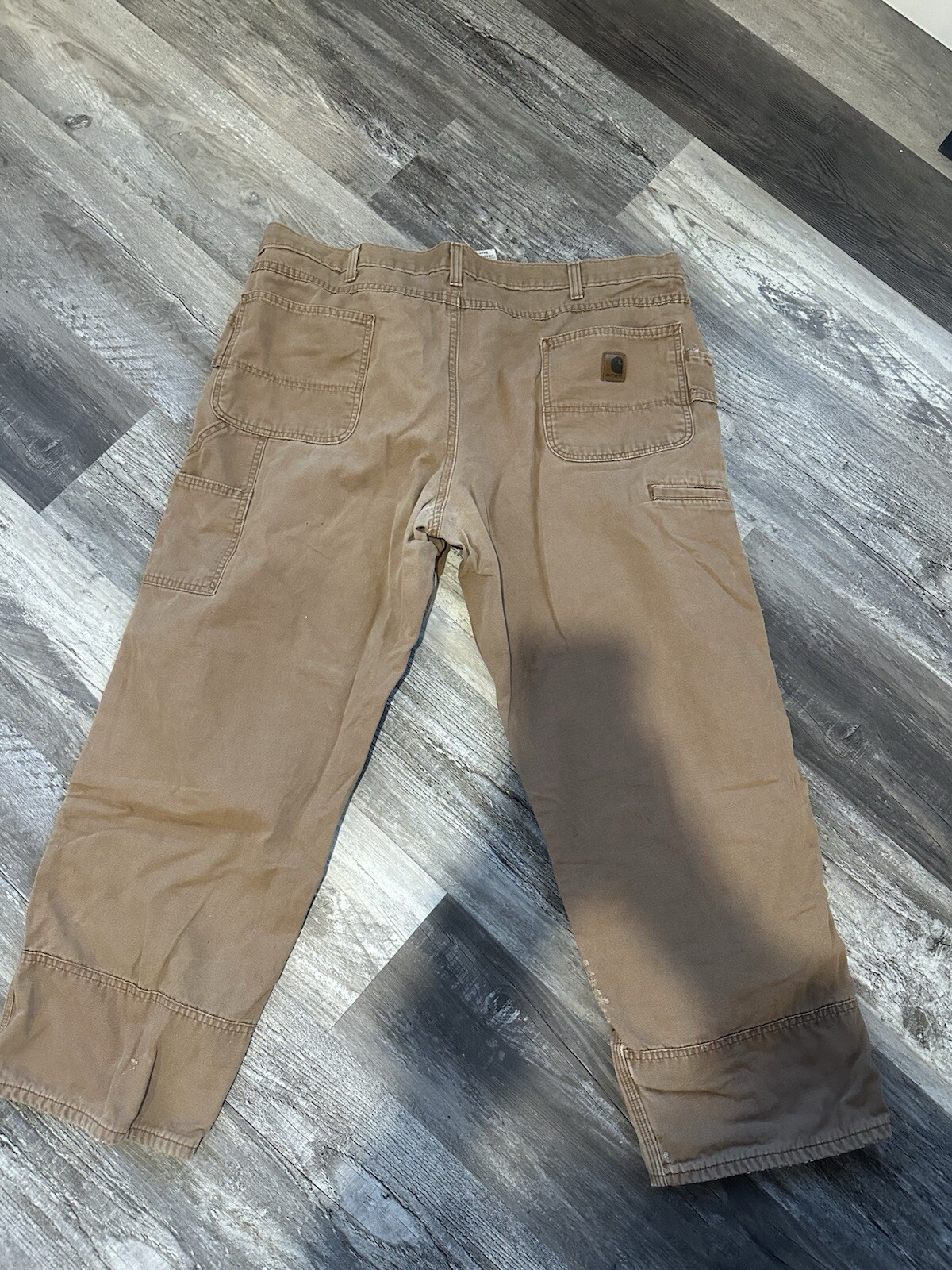 Vintage Carhartt Double Knee Carpenter Work Pants 42x30 Loose Fit B188 BUC