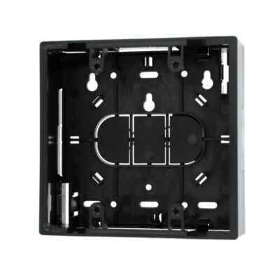 Leviton 2-Gang 1.89 in. Box Depth Surface Mount Back Box, Black