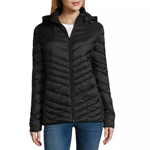Xersion water resistant lightweight puffer jacket hotsell