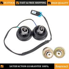 Knock Sensors w/Wiring Harness Kit for Chevy Silverado Tahoe GMC Sierra 12601822