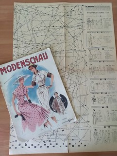 Lyon Modenschau Nr 21 Modezeitung mit Schnittmuster