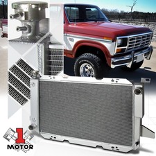 Aluminum 3 Row Performance Cooling Radiator for 85-96 Ford F150/F250/Bronco V8