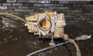 Yamaha Warrior 350 Carburetor Carb Body Fuel Meter Intake 1989-1992 OEM