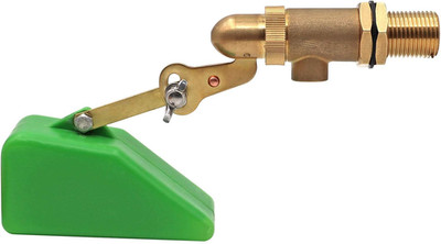 1/2 Inch Brass Valve with Plastic Float Water Float Valve with Adjustable Arm Au