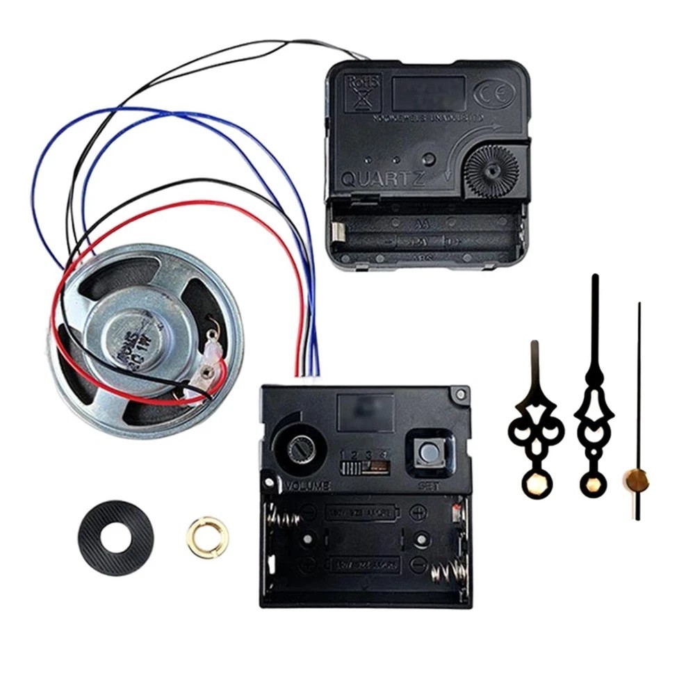 Pendulum Clock Movement With Music Chime Box Quartz Mechanism Pendulum Drive Uni