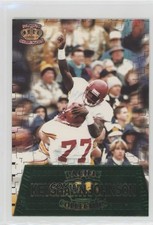 1996 Pacific Pure NFL Gridiron Gems Green Keyshawn Johnson #GG-32 0l1