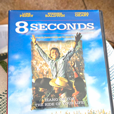 New Line Cinema 8 Seconds DVD Widescreen/Full Screen PG-13 Luke Perry