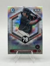 2026 Bowman #BTP-79 Kayson Cunningham Bowman Scouts' Top 100 Diamondbacks
